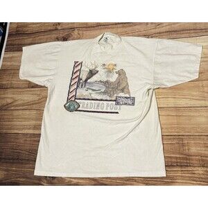 Vintage Galt Sand Nature Trading Post Eagle Bear Guardian Of The Wild Size XL